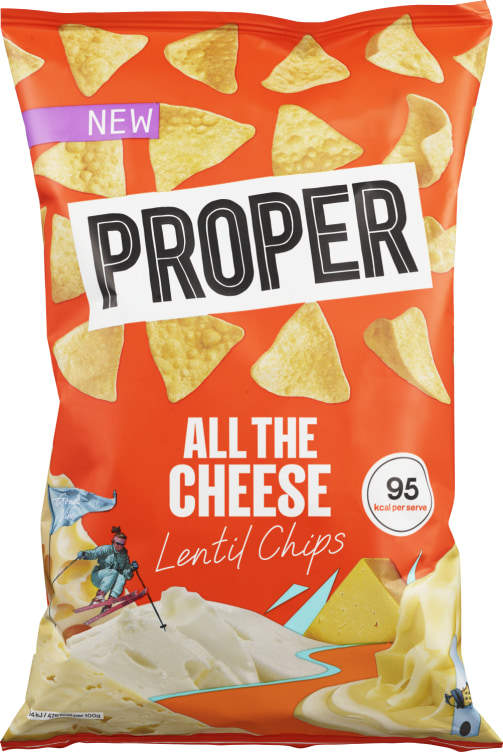 Linsechips Cheese 85g Proper