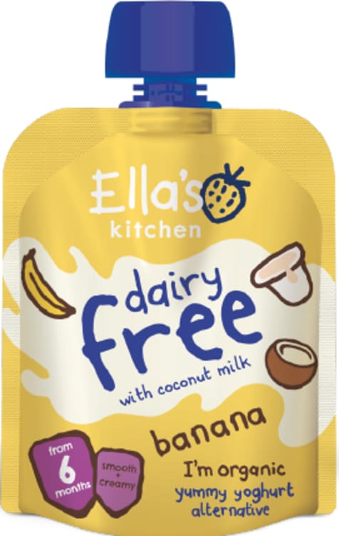 Yoghurt Melkefri Banan 6mnd 90g Ellas