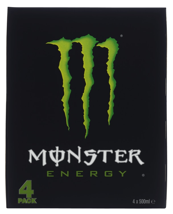 Monster Energy 0,5lx4 boks
