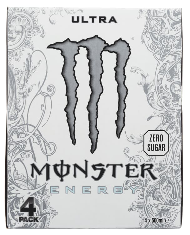 Product Image for Monster Ultra White 0,5lx4 boks