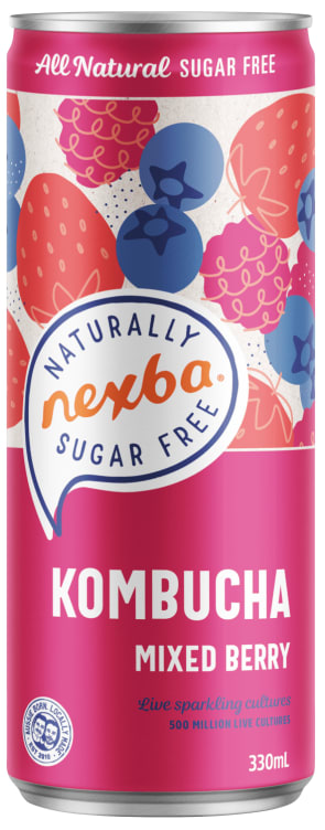 Nexba Kombucha Mixed Berry 0,33l boks