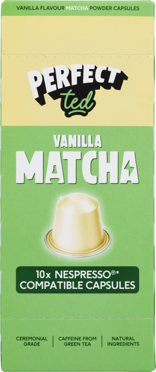 Matcha Kapsler Vanilla Nespresso 10stk Perfectted