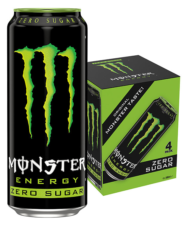 Monster Energy Zero 0,5lx4 boks