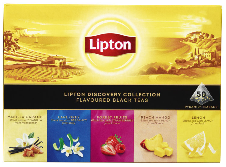 Product Image for Black Tea Taste Collection 50pos Lipton