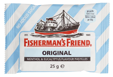 Fishermans Friend Original Sockerfri 25g