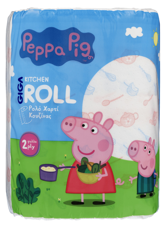 Tørkerull 1rl Peppa Pig