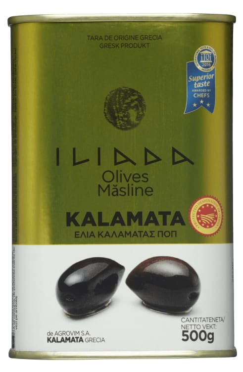 Oliven Kalamata i Olje 500g iliada