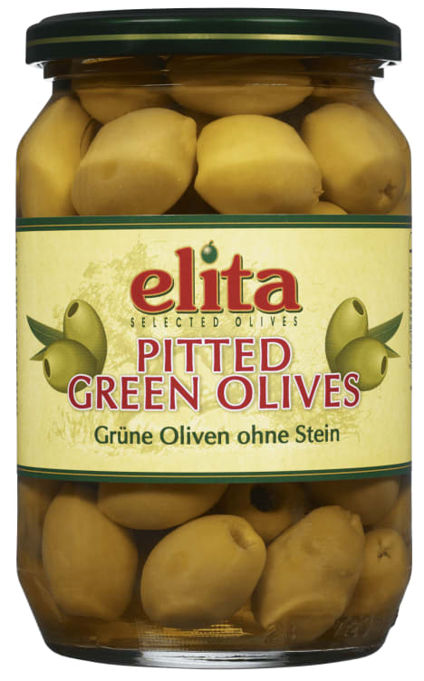 Oliven Grønne u/Sten 700g Elita