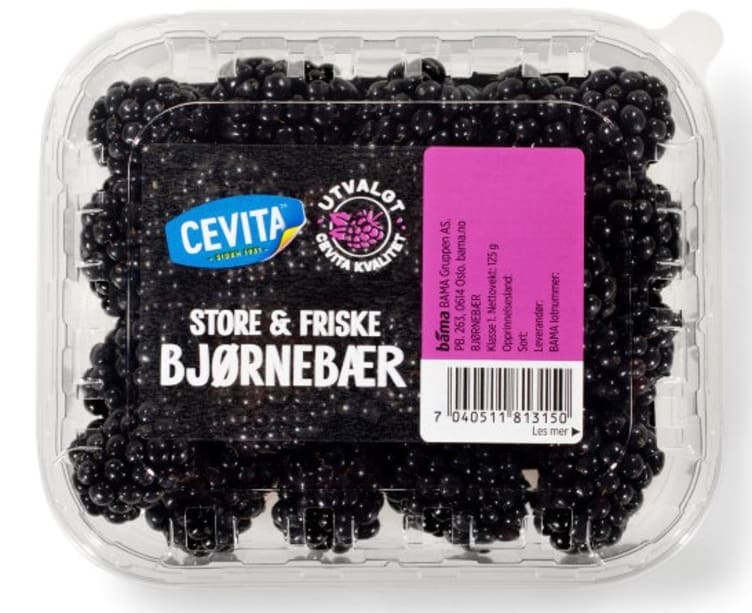 Bjørnebær 125g Beger