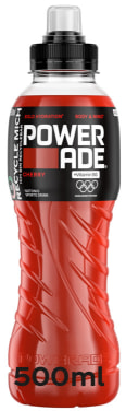 Powerade Cherry 0,5l flaske