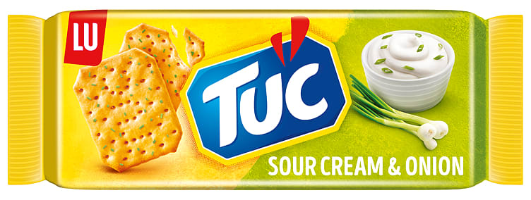 Tuc Kjeks Sour Cream&Onion 100g Lu