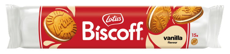 Product Image for Biscoff Kjeks Sandwich Vanilje 150g Lotus