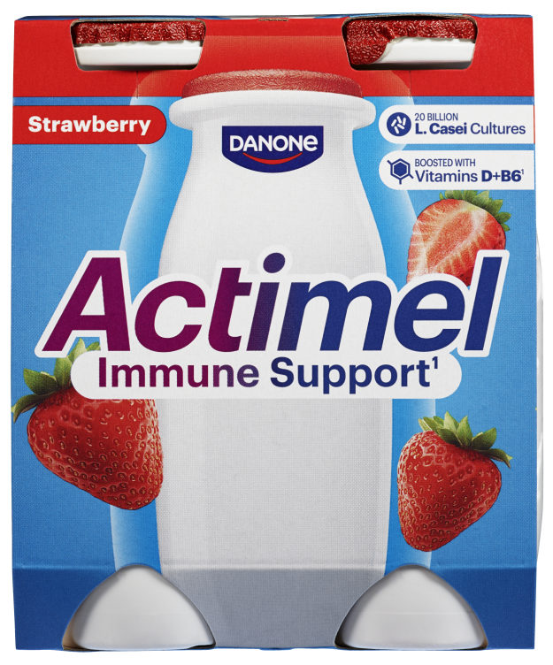 Drikkeyoghurt Jordbær 4x100g Actimel