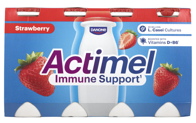 Drikkeyoghurt Jordbær 8x100g Actimel