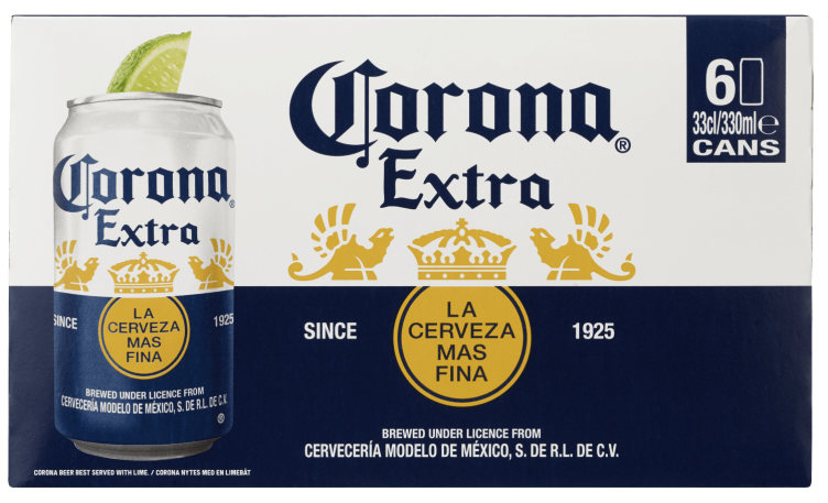 Corona Extra 0,33lx6 boks