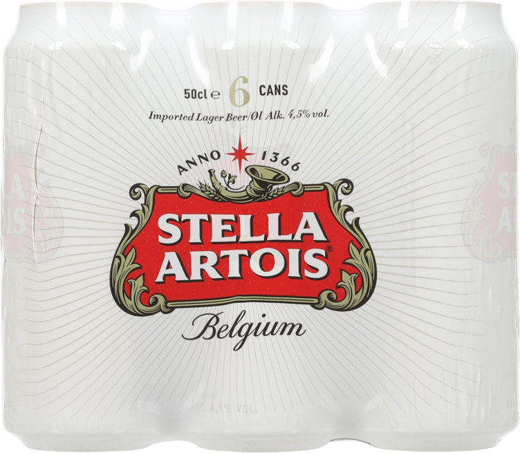 Stella Artois 0,5lx6 boks