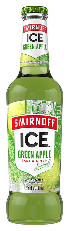 Smirnoff Ice Green Apple 275ml flaske