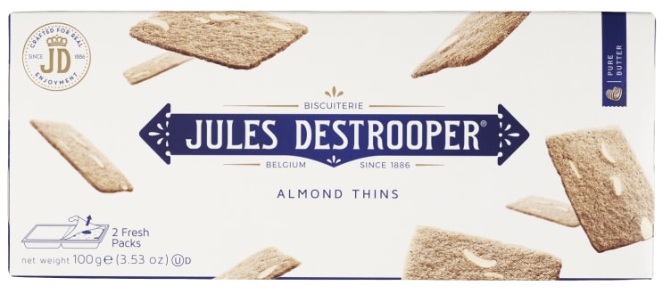 Product Image for Kakekjeks Thins Almond 100g Jules