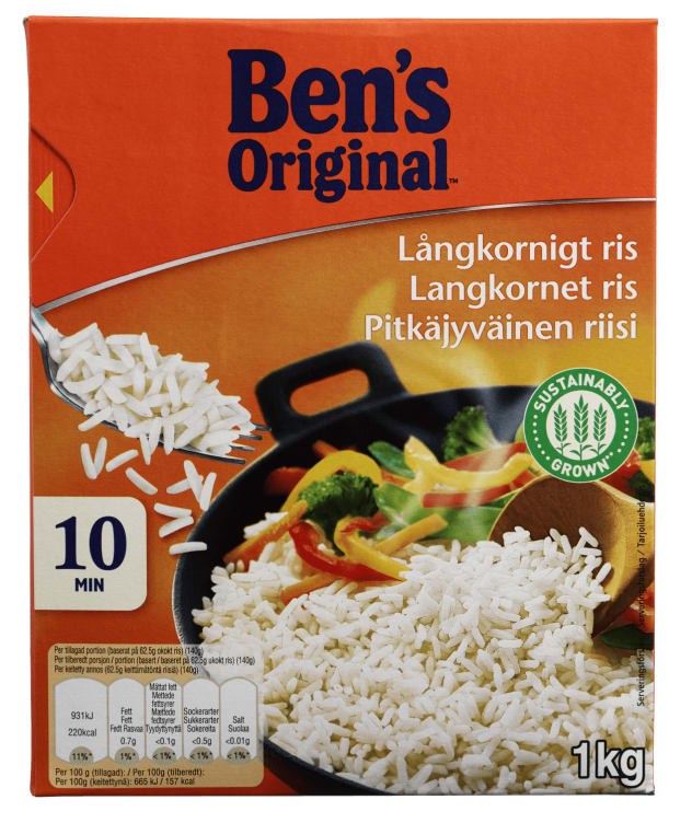 Langkornetris 1kg Ben's Original