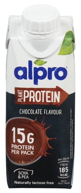 Proteindrikk Soya Sjokolade 250ml Alpro