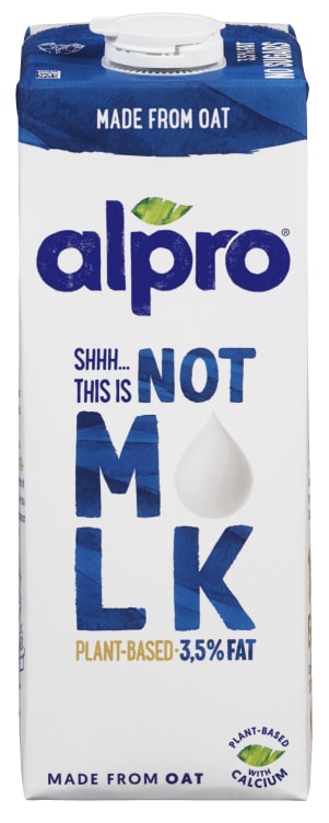 Havredrikk Not Milk Oat Whole 1l Alpro