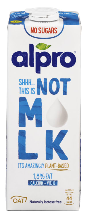 Havredrikk Not Milk Oat Semi 1l Alpro