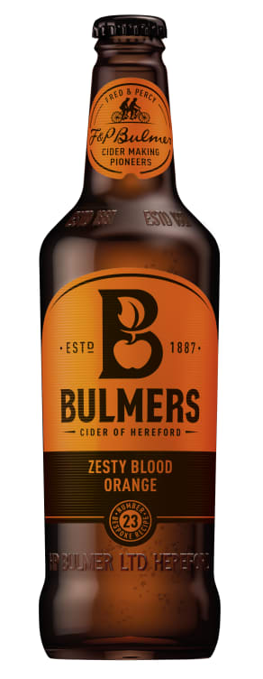 Bulmers Cider Zesty Blood Orange 0,5l flaske