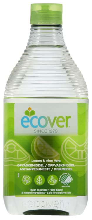 Ecover Oppvask Sitron/Aloe Vera 450ml