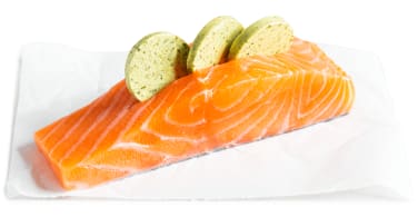 Laksefilet m/Skinn