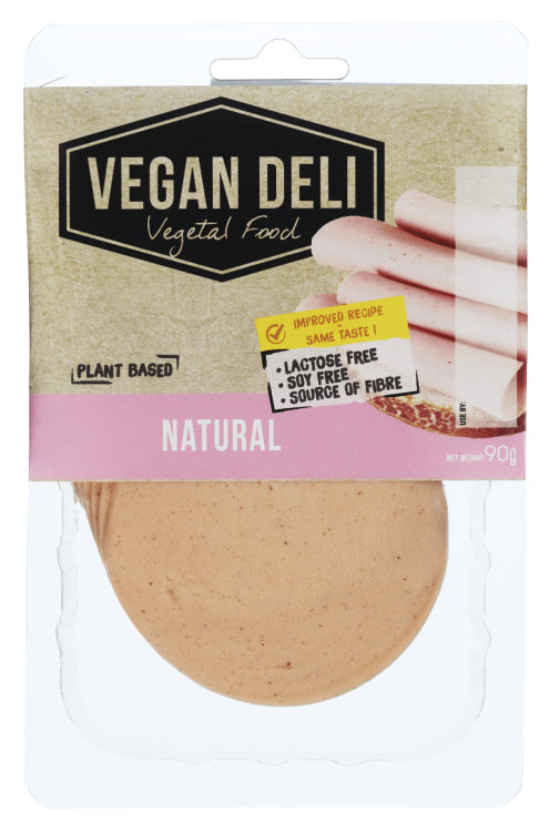 Vegansk Pålegg Naturell 90g Vegan Deli