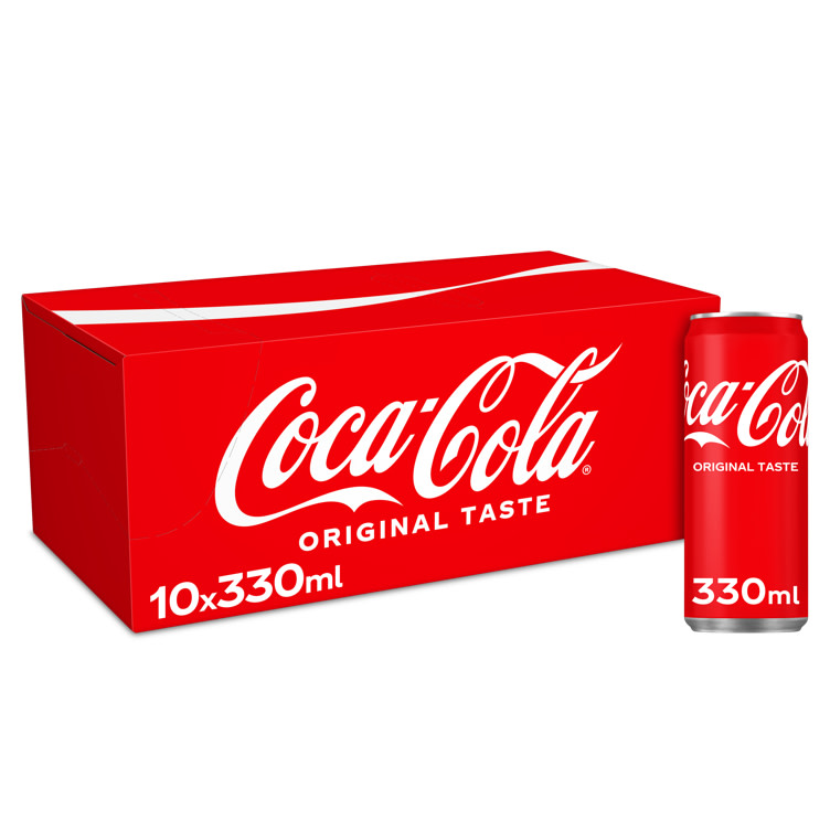 Coca-Cola 0,33lx10 boks Sleek