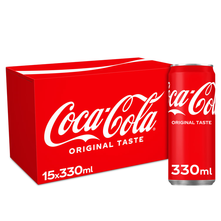 Coca-Cola 0,33lx15 boks Sleek