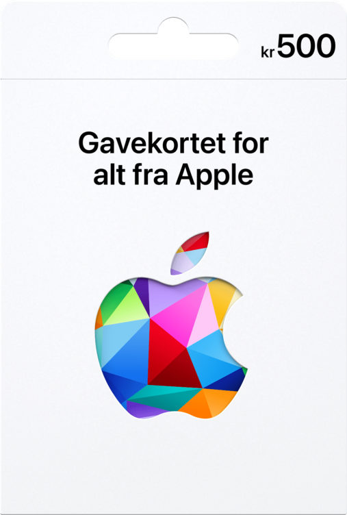 Apple Gc Gavekort Kr 500
