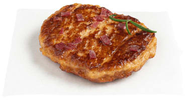 Baconburger Ca140g pr stykk Kald
