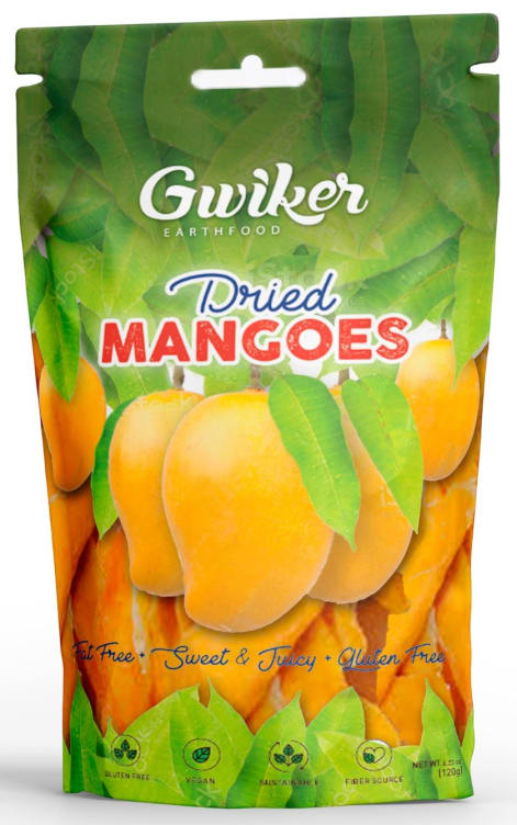 Mango Tørket 120g Gwiker Earthfood