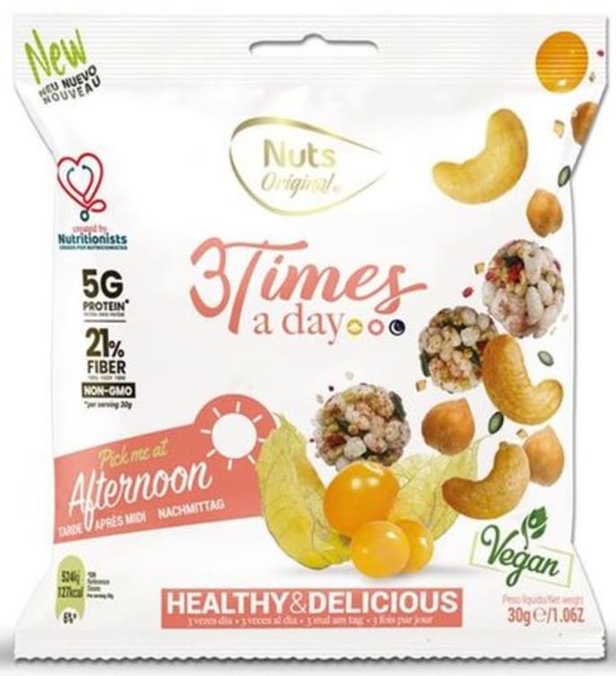 Nøtte Snacks Afternoon 30g Nuts Original