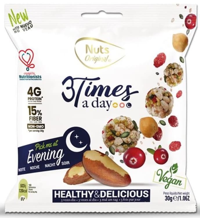 Nøtte Snacks Evening 30g Nuts Original