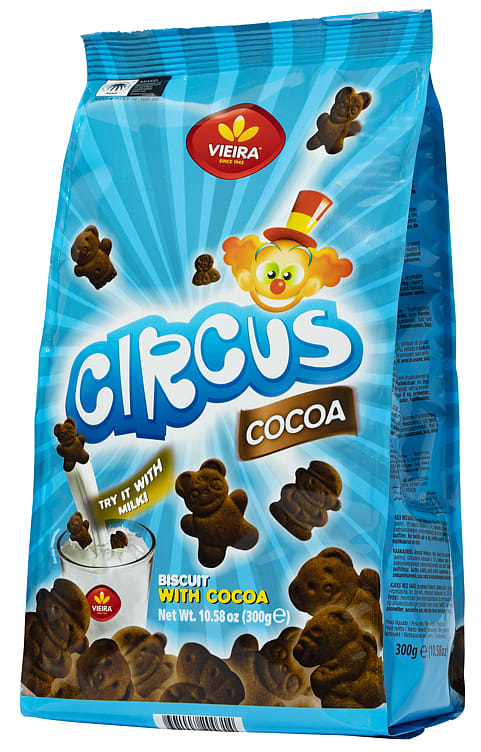 Circus Kjeks Kakao 300g Vieira