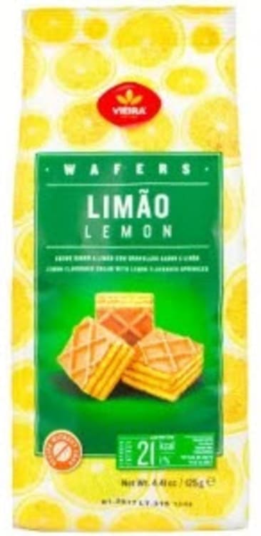 Wafers Sitron 125g Vieira