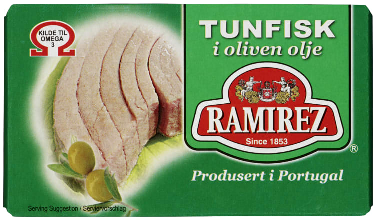 Tunfisk i Olivenolje 120g Ramirez
