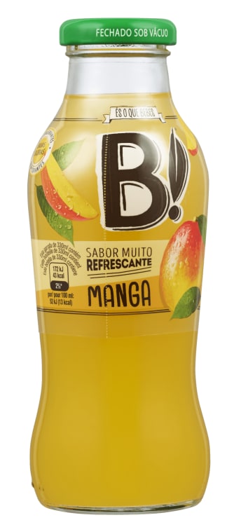 Bilde av B! Mango 0,33l flaske