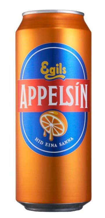 Appelsinbrus 0,5l boks Egils