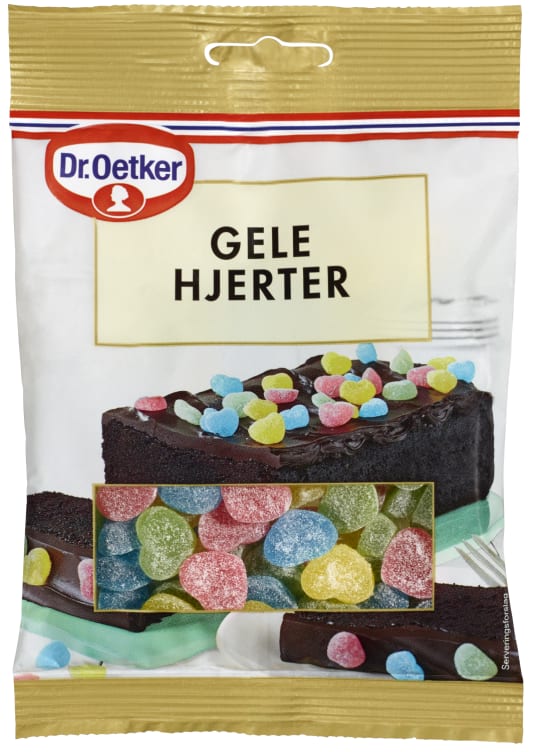 Dr. Oetker Jelly Hearts 100g