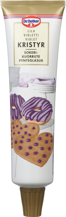 Pynteglasur Lilla 125g Dr.Oetker