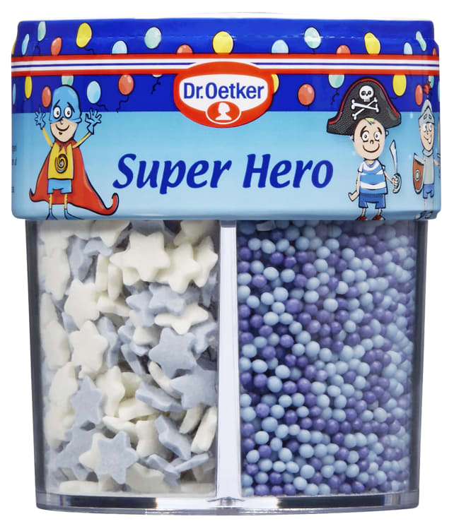 Strøssel Super Hero 76g Dr.Oetker
