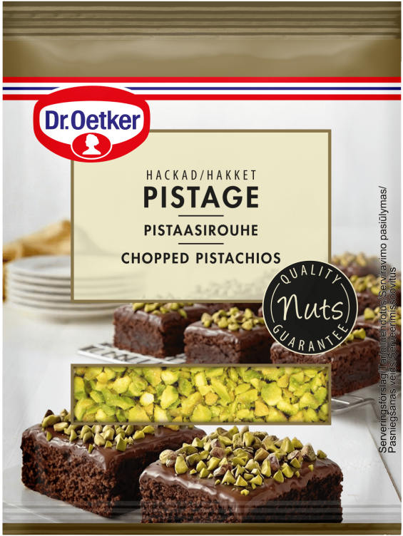 Pistasjnøtter Hakkede 25g Dr.Oetker