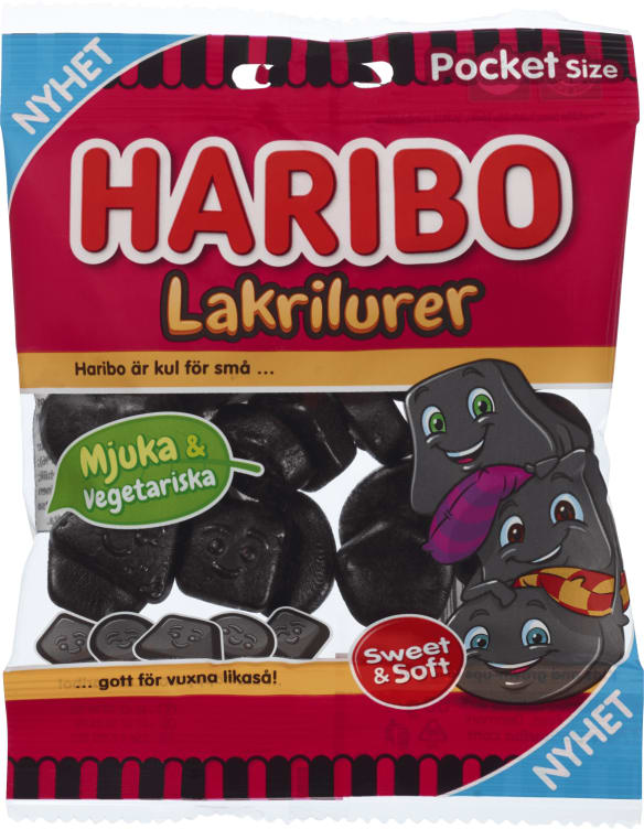 Lakrilurer 80g Haribo