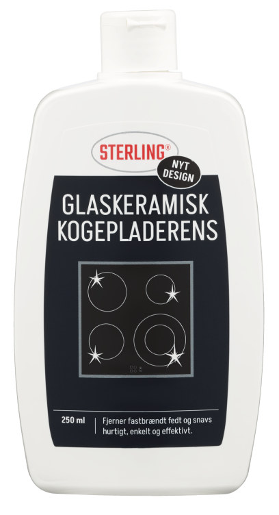 Product Image for Glasskeramisk Rens 250ml Sterling