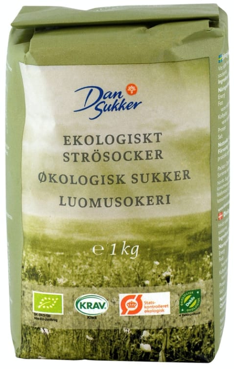 Sukker Økologisk 1kg
