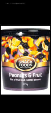 Peanøtter Og Frukt